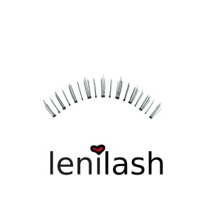 lenilash - Lower Strip Eyelashes - Human Hair - 108