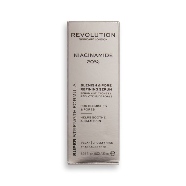 Revolution - Gesichtspflege - Skincare 20% Niacinamide Blemish and Pore Refining Serum
