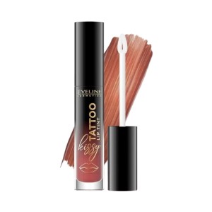 Eveline Cosmetics - Flüssiger Lippenstift - Kissy Tattoo Lip Tint - 05 Nude Peach