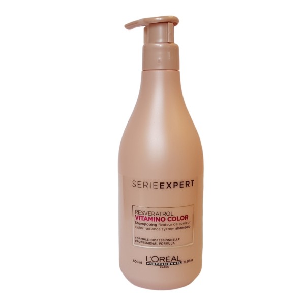 Loreal Professionnel - Haarshampoo - Serie Expert Vitamino Color Shampoo - 500ml