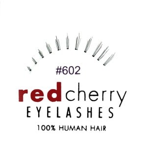 Red Cherry - Lower Eylashes Nr. 602 - Human Hair