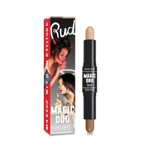 Rude Cosmetics - Konturstift - Magic Duo Highlight & Contour Tan