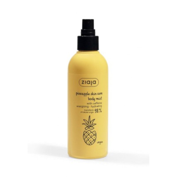 Ziaja - spray per il corpo - pineapple skin care - body mist