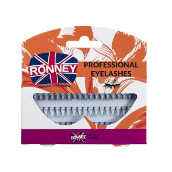 Ronney Professional - Ciglia singole - RL 00029 - Ciglia 14 mm - Classic Flare Long