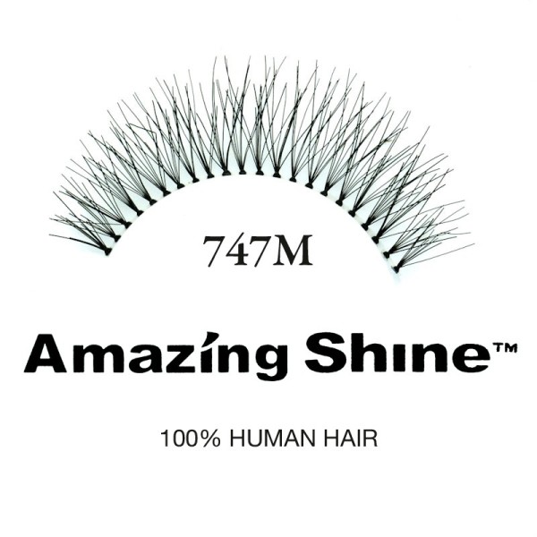 Amazing Shine - Falsche Wimpern - Wimpernbänder - Nr. 747M - Echthaar