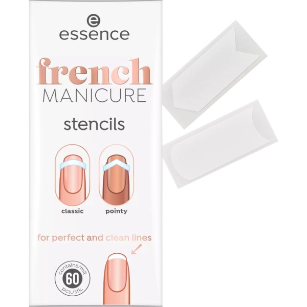 essence - manicure - French Manicure Stencils 01 - French Tips & Tricks