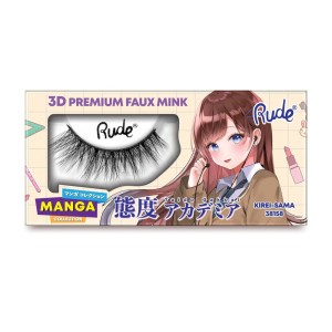 RUDE Cosmetics - Falsche Wimpern - Manga Collection - 3D Faux Mink Lashes - Kirei Sama